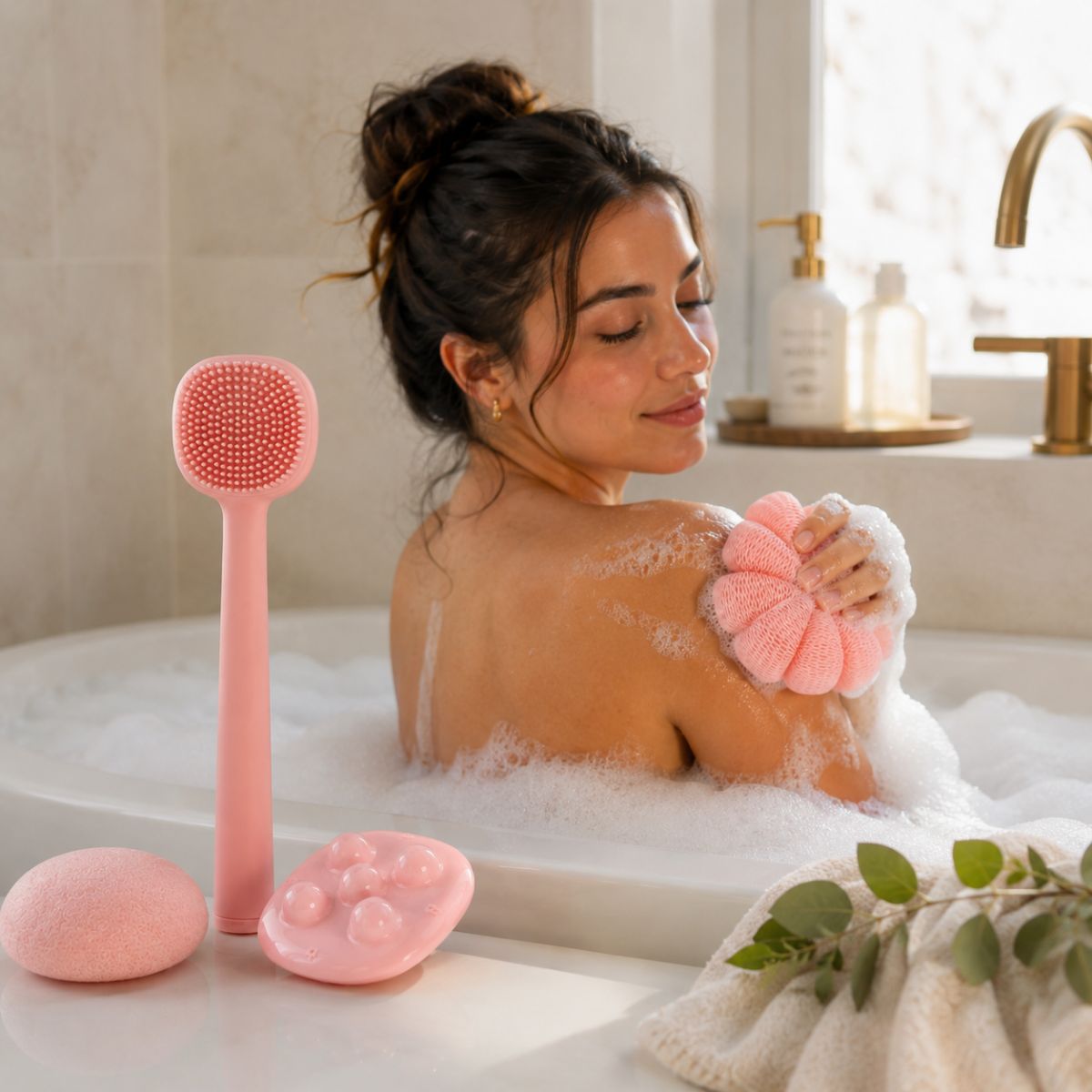 Mexx Badset 5 Delig - Badkamer Accessoires Set