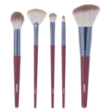 MEXX Make-up Kwastenset 5-delig Bordeaux