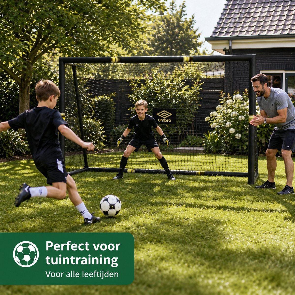 Umbro Voetbaldoel 180 x 120 x 60cm - maximondo