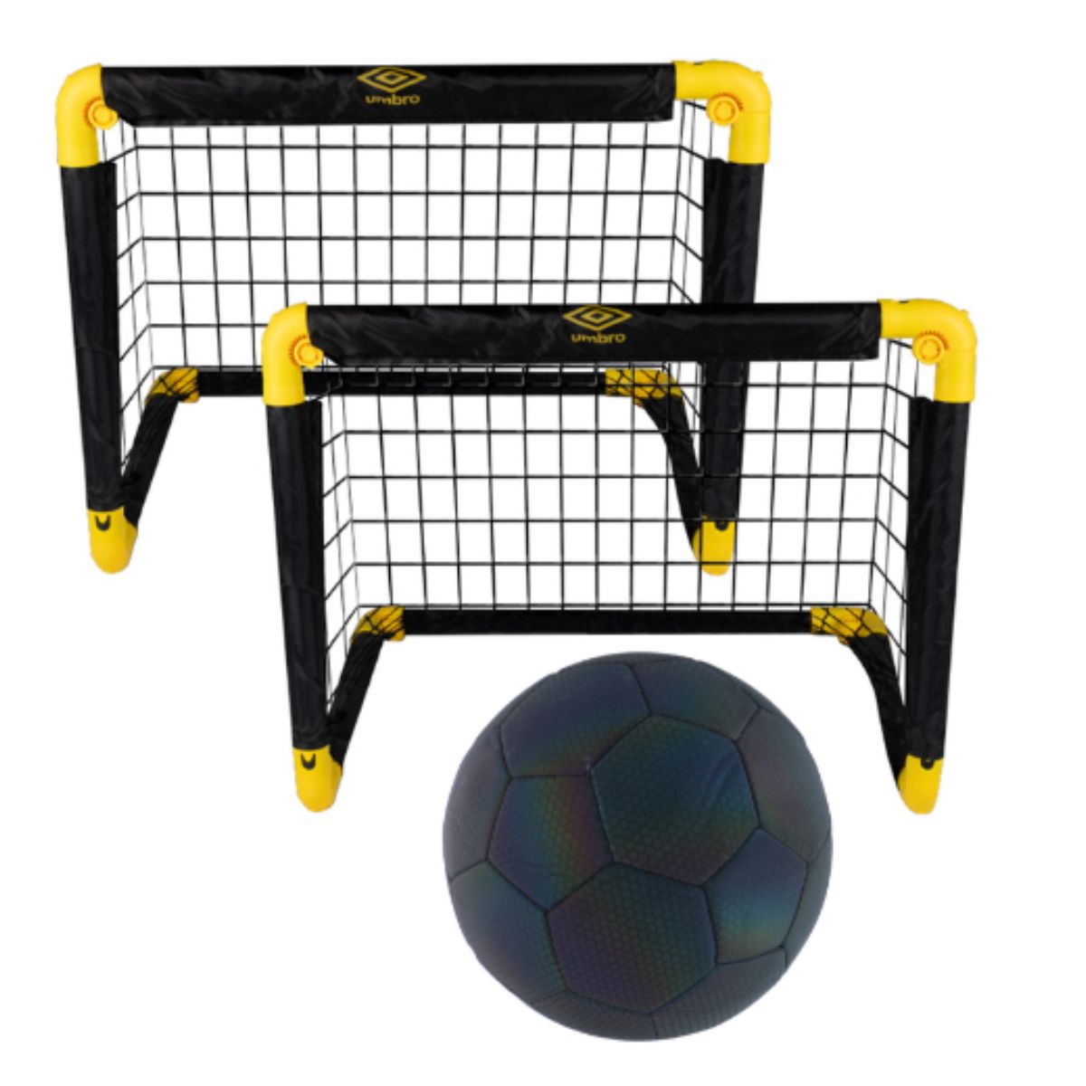Umbro Voetbaldoel 50 x 44 x 44cm set van 2 - Opvouwbaar - maximondo