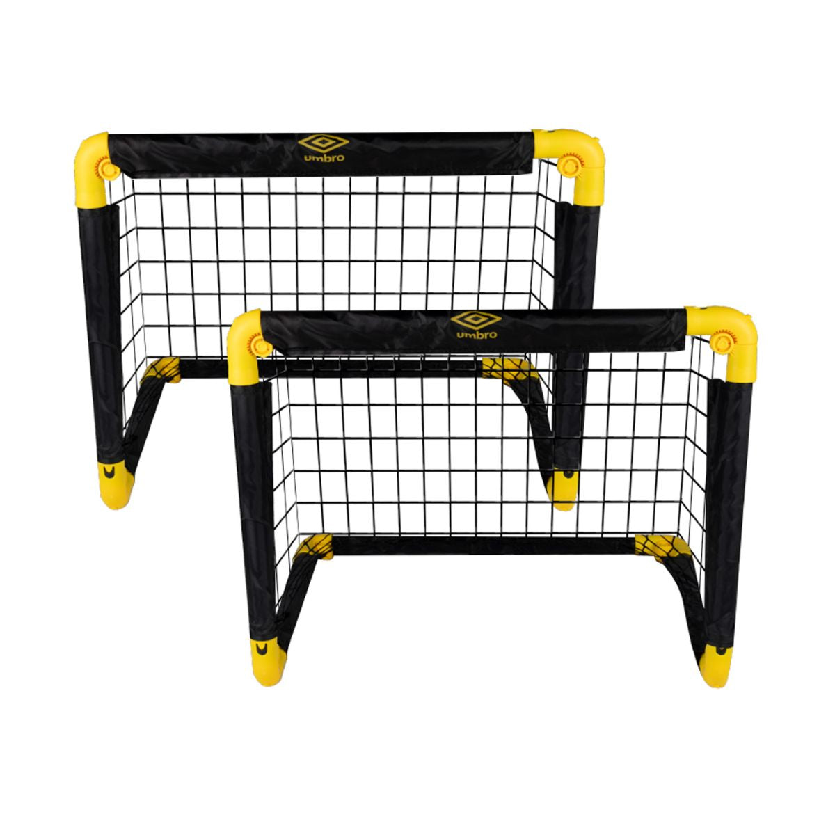 Umbro Voetbaldoel 50 x 44 x 44cm set van 2 - Opvouwbaar - maximondo