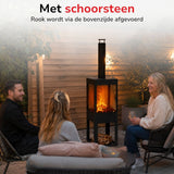 BBQ Collection Houtkachel 194x44x47cm - maximondo