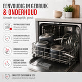 alpina Inductie Pannenset 7‑delig RVS met Glazen Deksel - maximondo