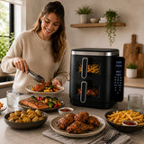 alpina Airfryer XXL - Heteluchtfriteuse 11L - 8 Personen - maximondo
