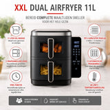 alpina Airfryer XXL - Heteluchtfriteuse 11L - 8 Personen - maximondo