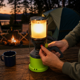 Kinzo Gaslamp voor Camping - maximondo