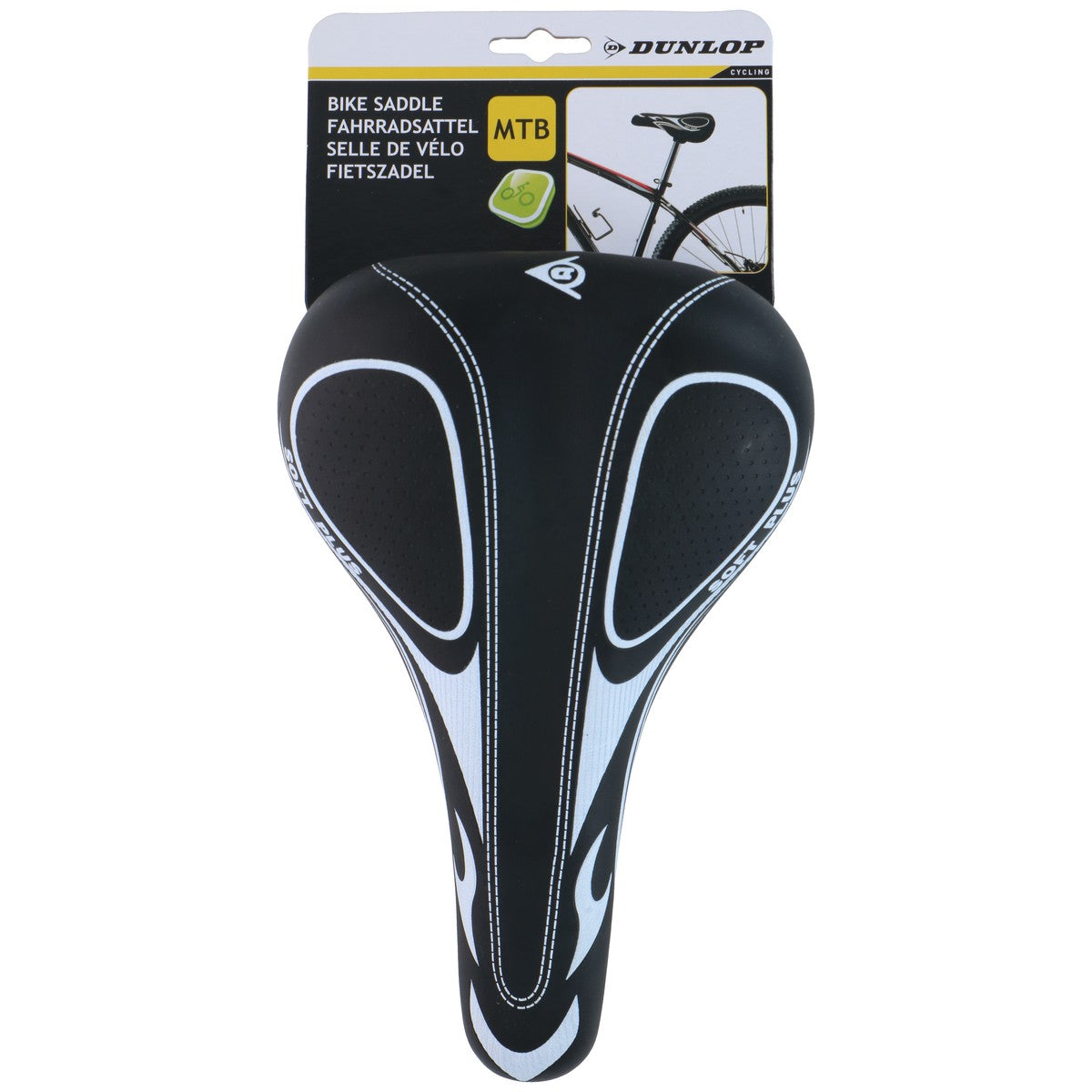 Dunlop Mountainbike Zadel - 27x16,5x9,6cm - maximondo