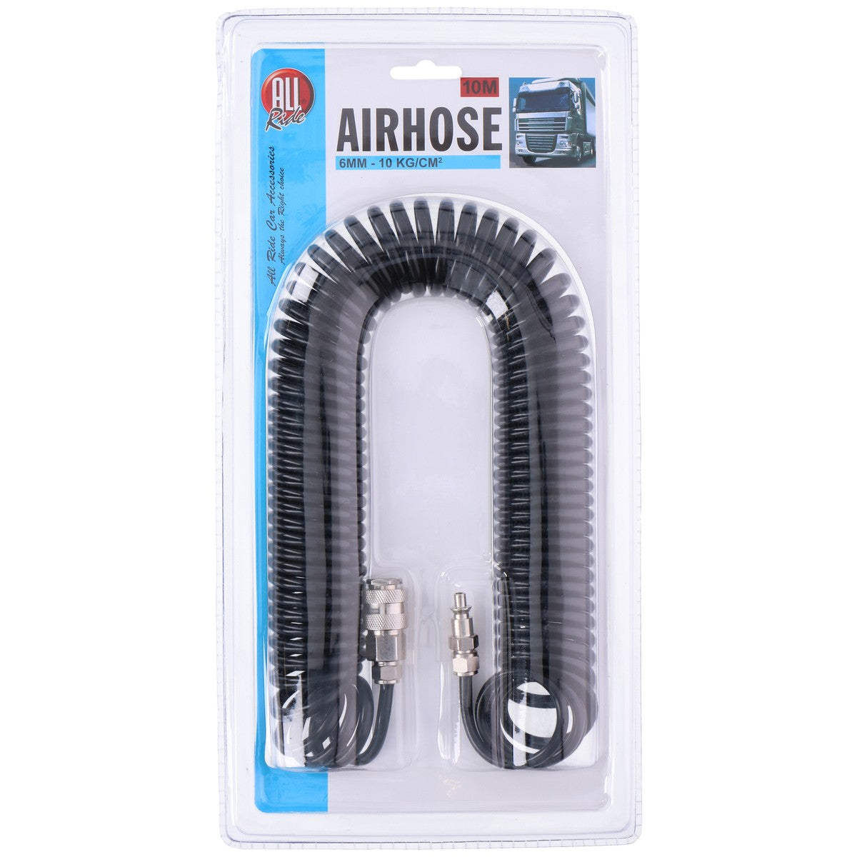 All Ride Luchtslang 6 mm - 10m - spiraal - maximondo