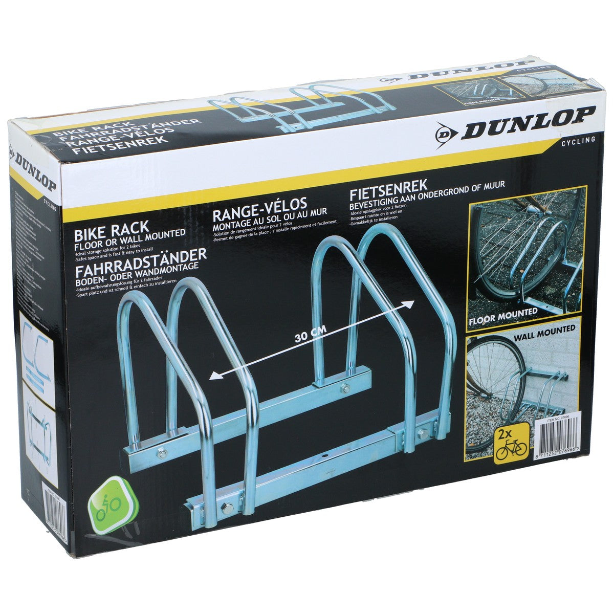 Dunlop Fietsenrek voor 2 Fietsen - maximondo