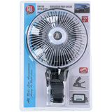 All Ride Autoventilator - 12 Volt - met Clip - Oscillerend - maximondo