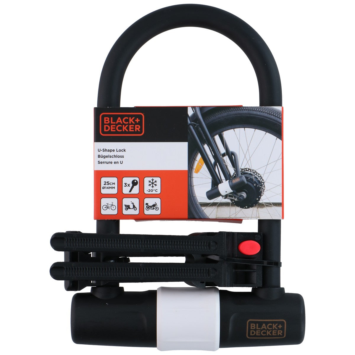 BLACK+DECKER Beugelslot incl. Sleutels - maximondo