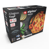 alpina Kookpan Ø20 Cm Zwart - maximondo