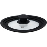 alpina Universele Glazen Deksel Siliconen Rand 16/18/20cm - maximondo