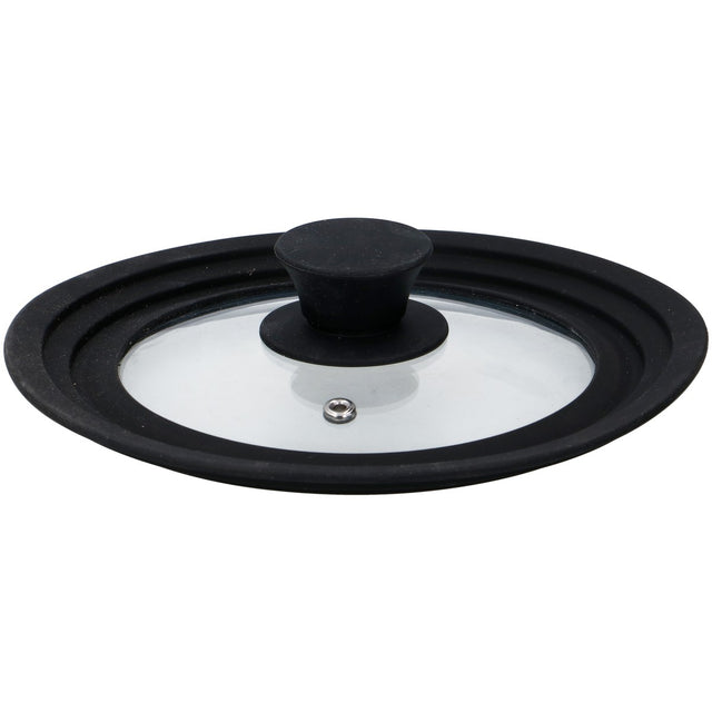 alpina Universele Glazen Deksel Siliconen Rand 16/18/20cm - maximondo