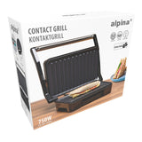 alpina Contactgrill 750W Tosti Grill