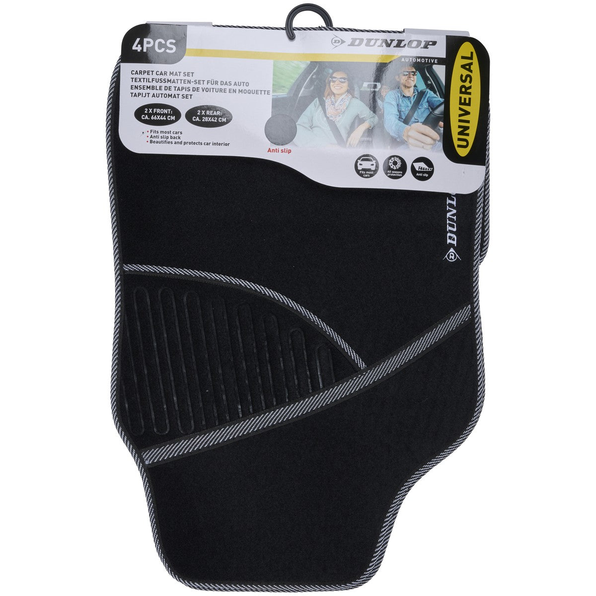 Dunlop Automatten 4 Stuks - maximondo