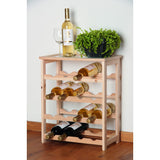 Wijnrek 55 Cm Hout - maximondo