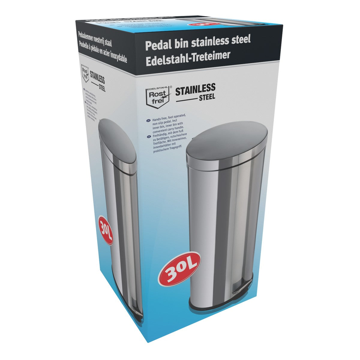 pedaalemmer RVS 30L - maximondo