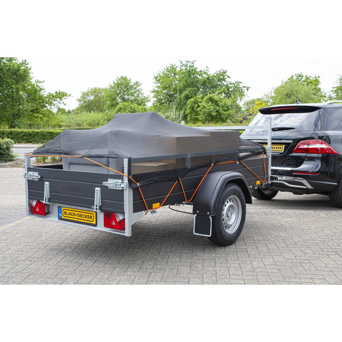 BLACK+DECKER Aanhangwagennet 2 x 3 M - maximondo