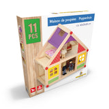 Marionette Wooden Toys Poppenhuis - maximondo
