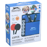 Slazenger Tafeltennis Set 15 Stuks - maximondo