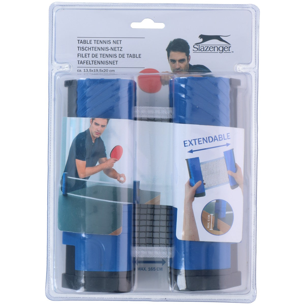 Slazenger Uitschuifbaar Tafeltennis Net - maximondo