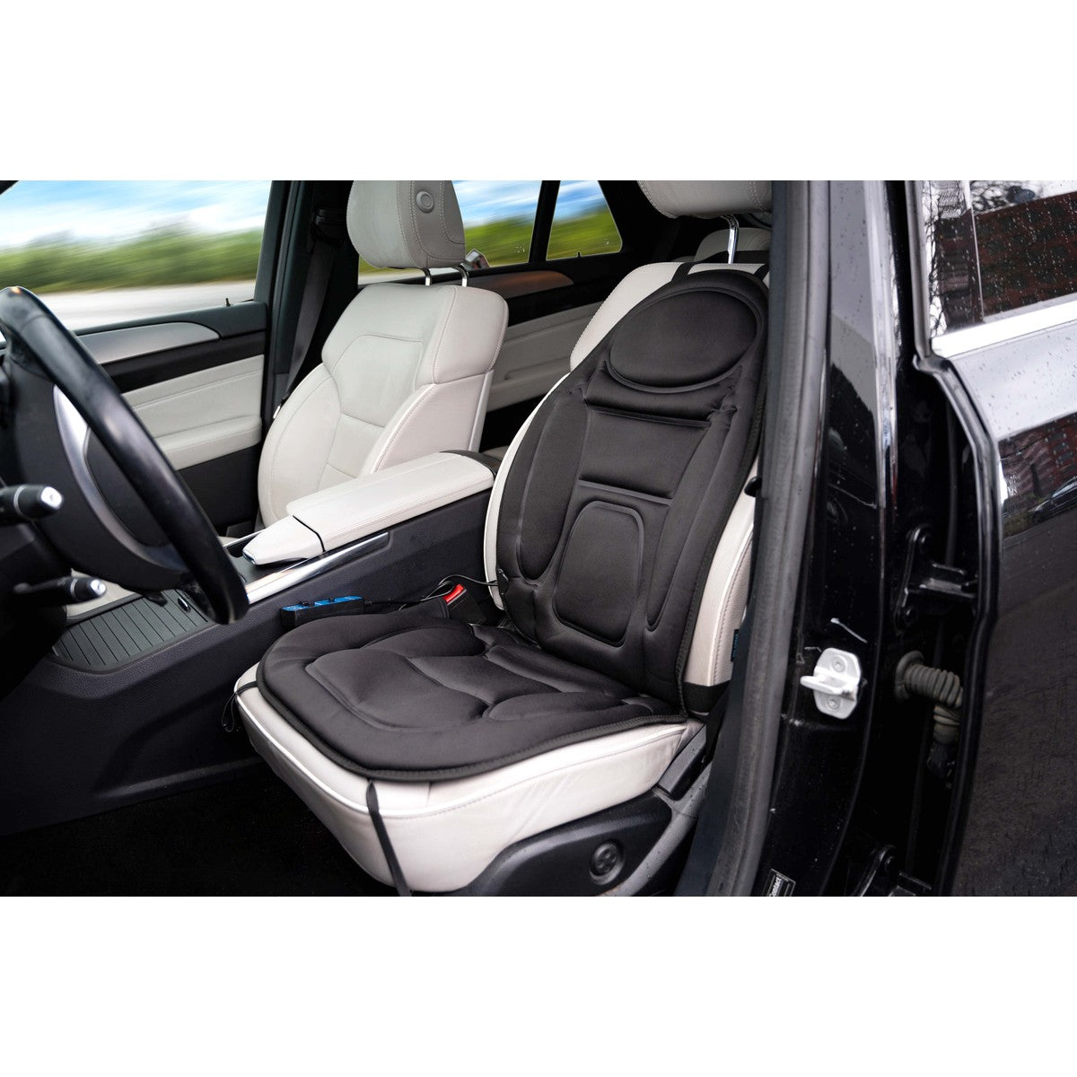 Dunlop Massagestoel Auto met Verwarmingsfunctie - maximondo
