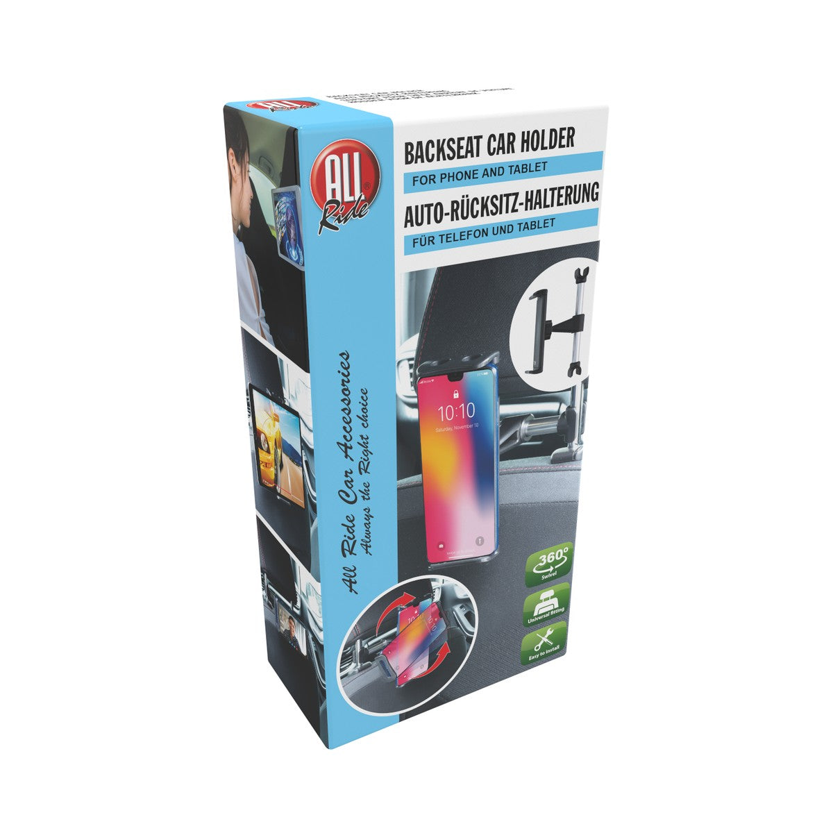 All Ride Tablet en Telefoonhouder - maximondo