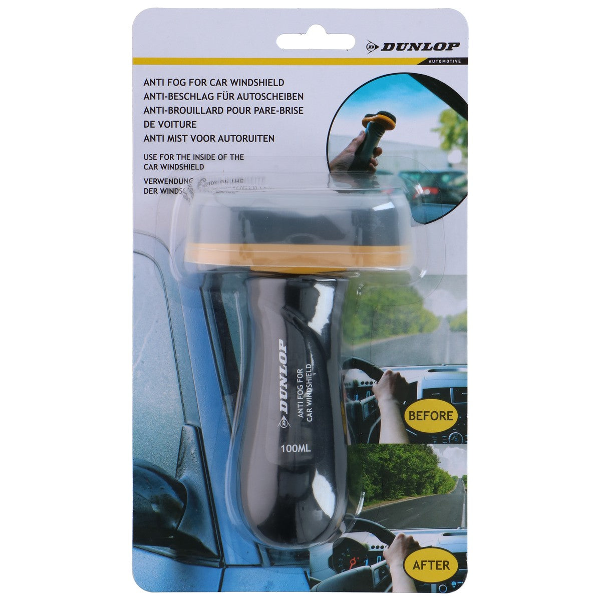 Dunlop Anti Condens Auto Spons 100ML - maximondo