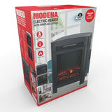 Classic Fire Sfeerhaard Modena - Zwart - maximondo