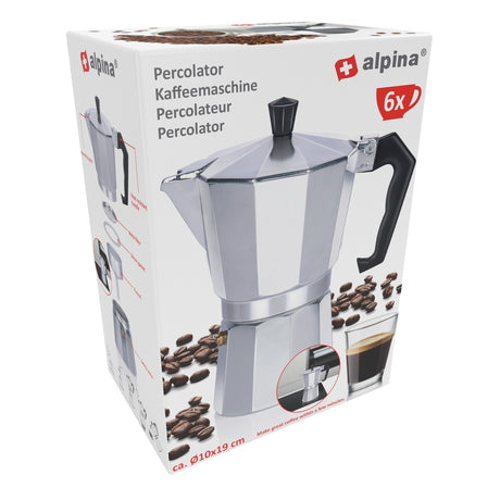 alpina Percolator - 1 Kop - Aluminium - maximondo