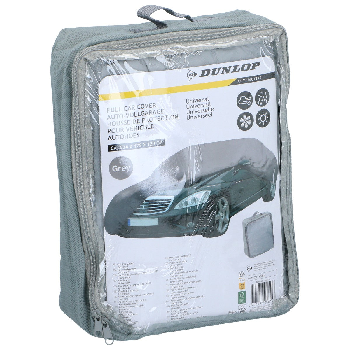 Dunlop Autohoes XL Grijs