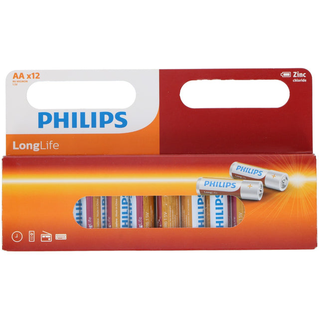 Philips AA Batterijen 12 Stuks - maximondo