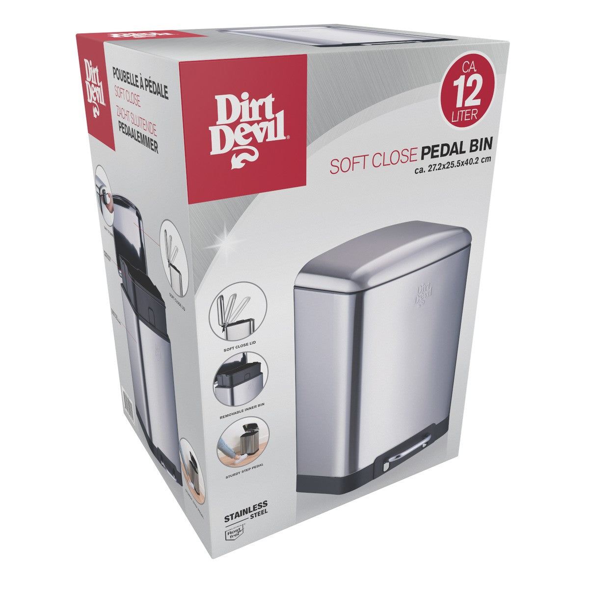 Dirt Devil Pedaalemmer 12L - maximondo