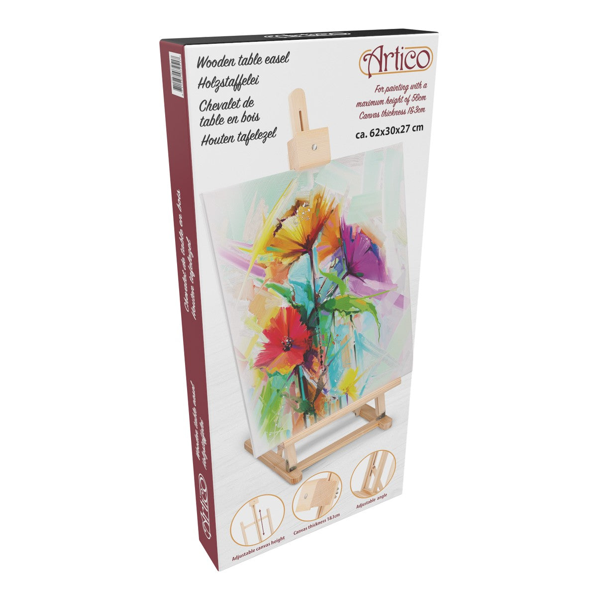 Artico Tafelezel Houten Schildersezel - maximondo