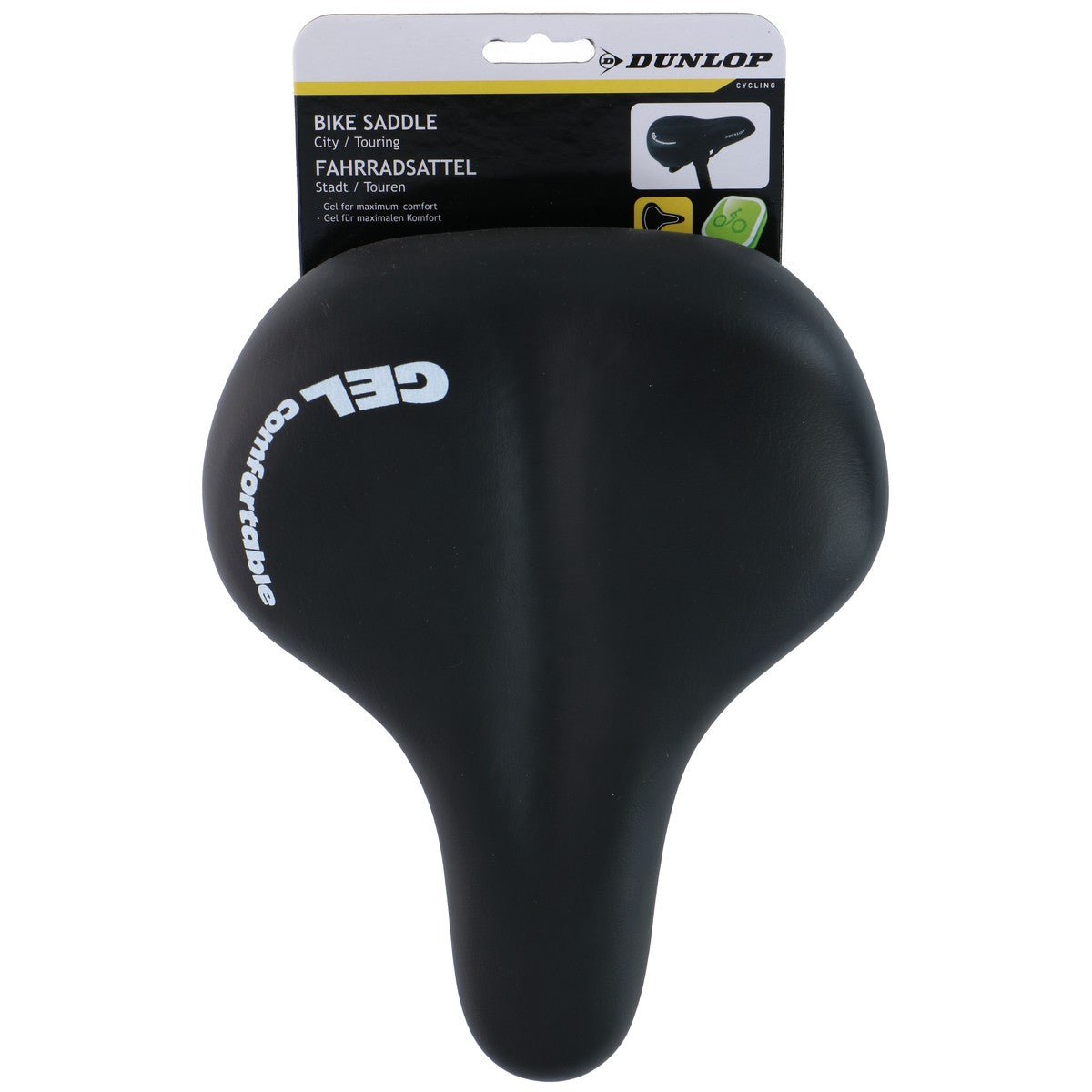 Fietszadel met Gel voor Stads- en Toerfiets - maximondo