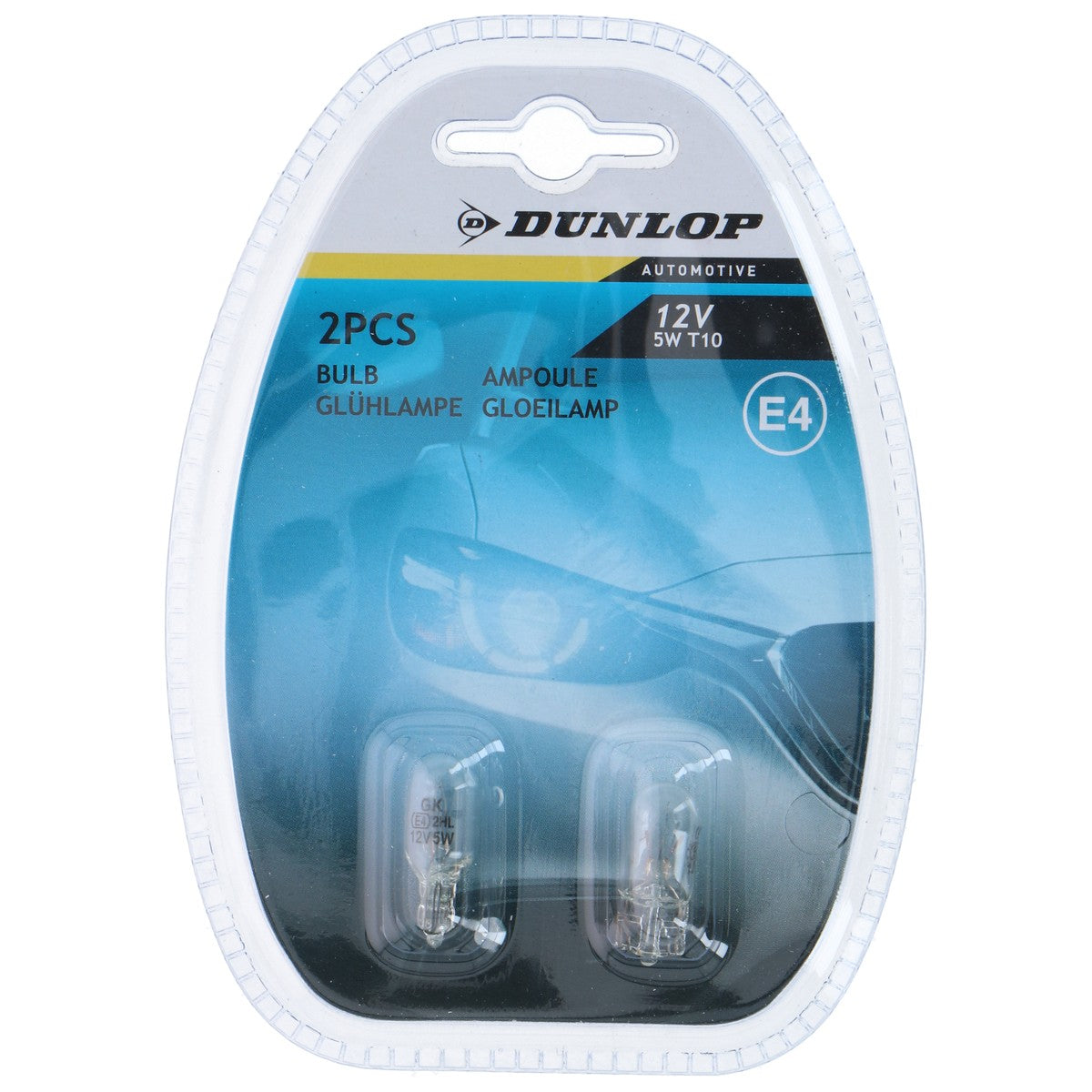 Dunlop Autolamp 12V 5W T10 - maximondo