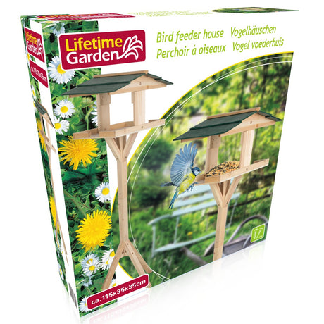 Lifetime Garden Vogelhuisje 115x35x35 CM - maximondo