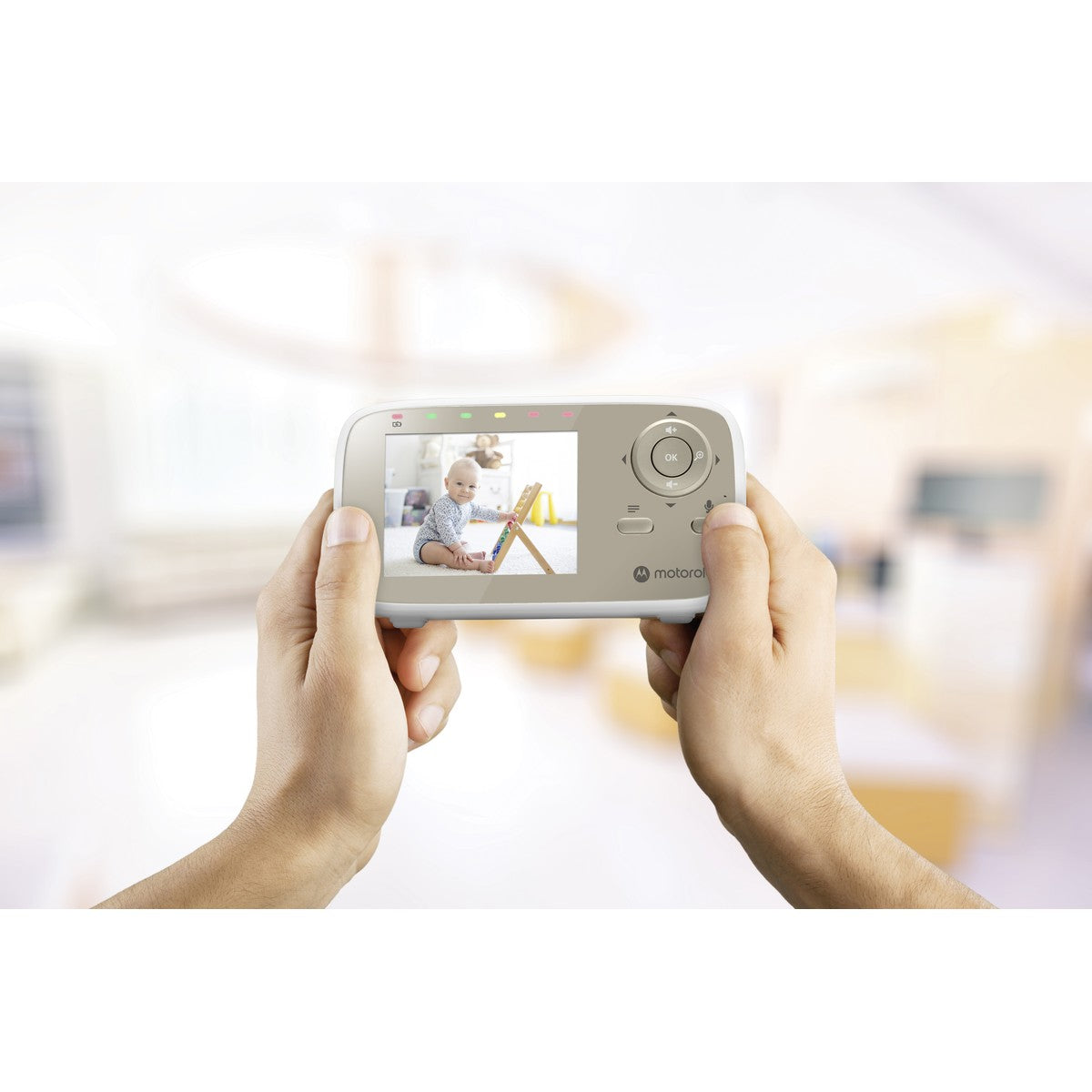 Motorola Babyfoon VM483, 2.8", Infrarood - maximondo