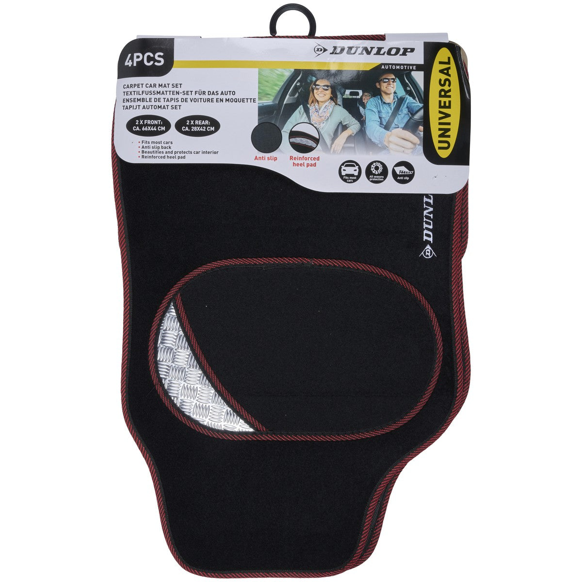 Dunlop Automatten Set 4 Stuks - maximondo