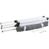 Partytent Easy Up - grijs/antraciet - 3 x 3 m - maximondo