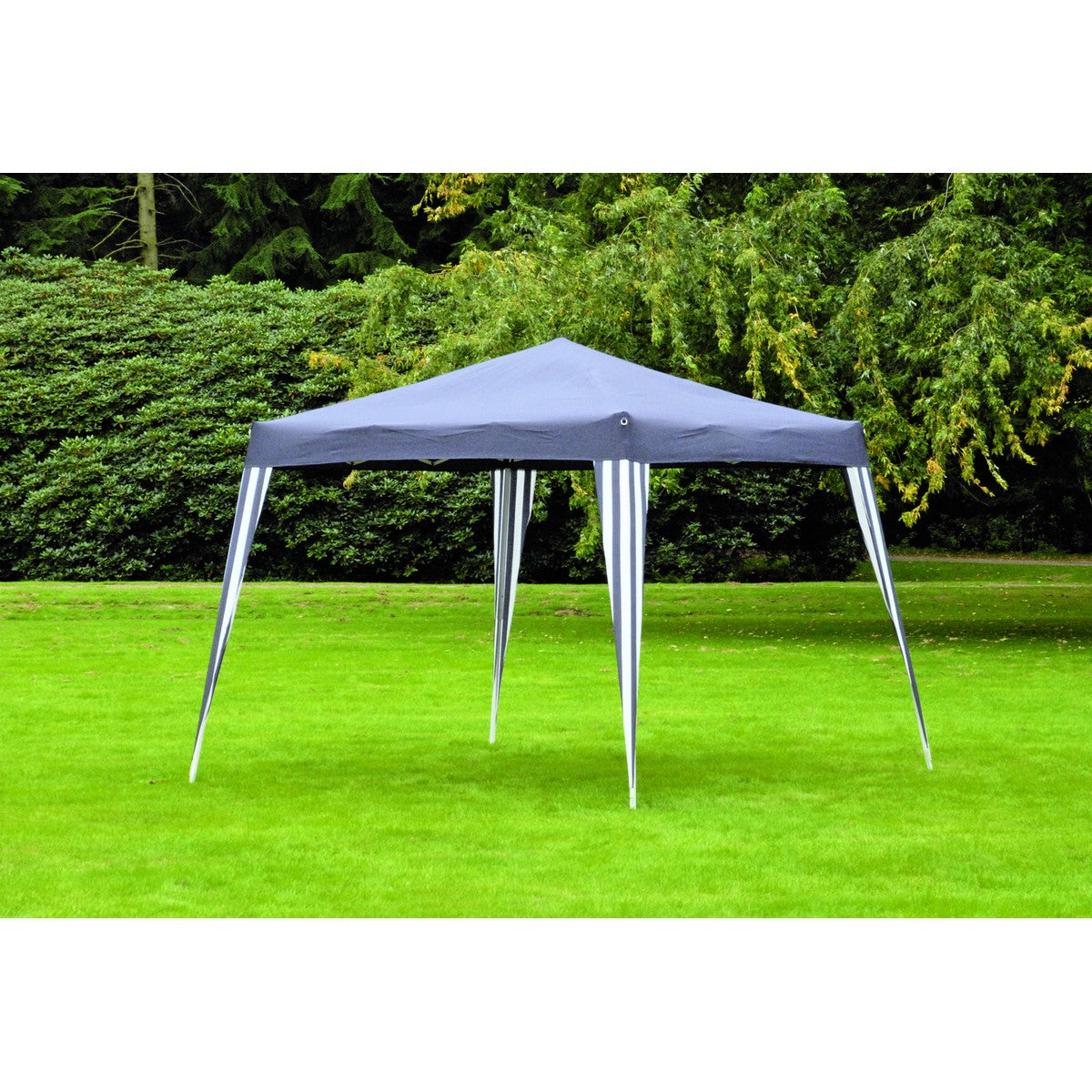 Partytent Easy Up - grijs/antraciet - 3 x 3 m - maximondo