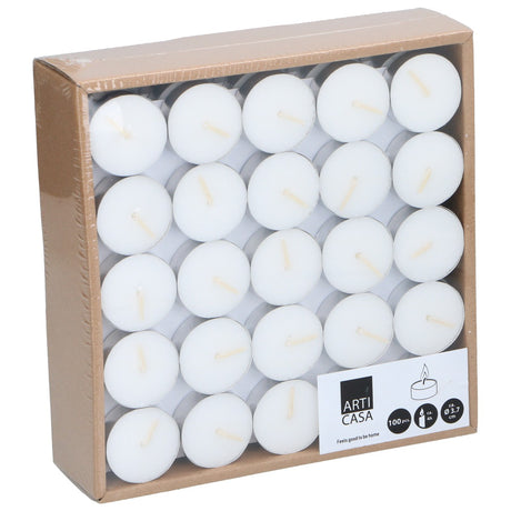 Arti Casa 100 Waxinelichtjes - maximondo