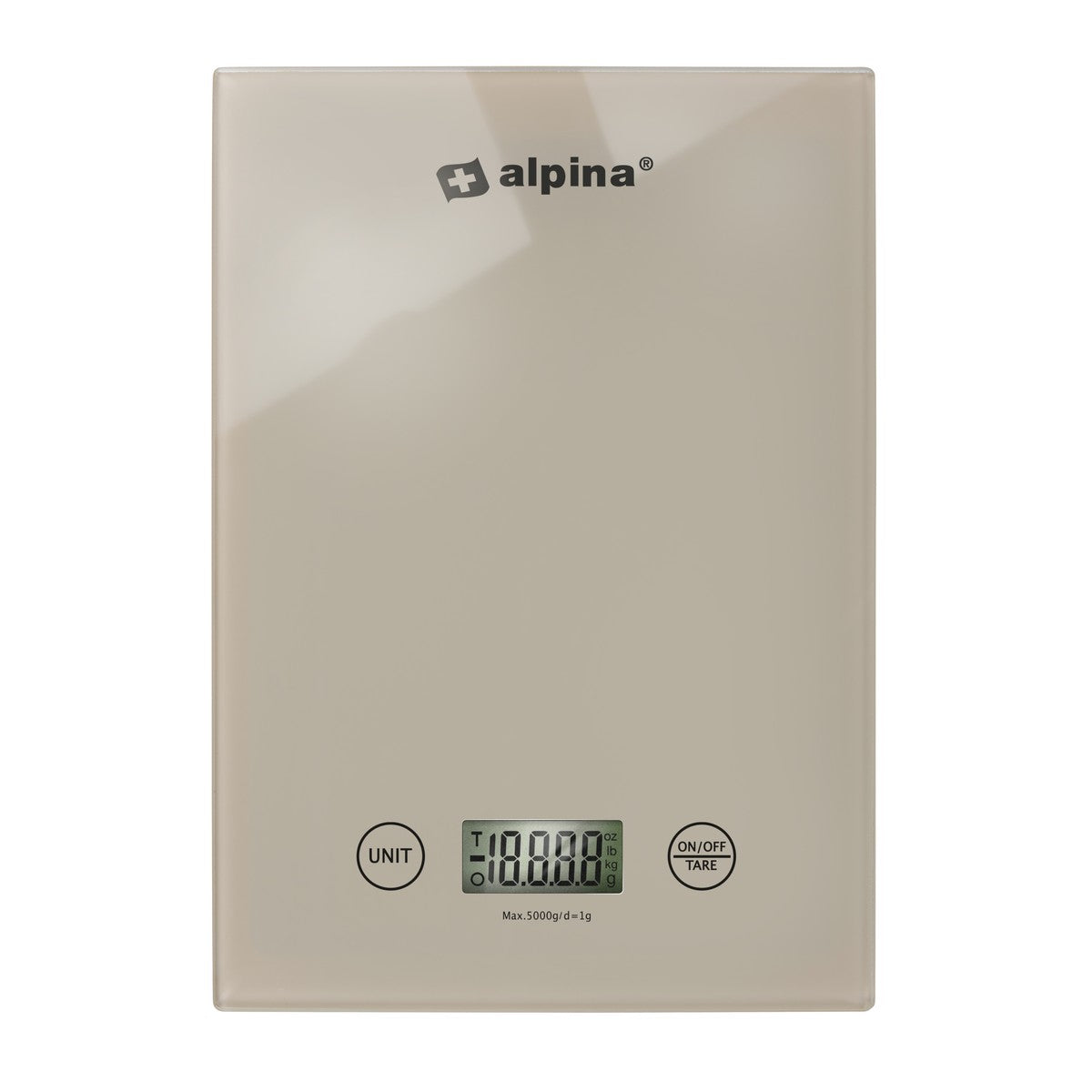 alpina Digitale Keukenweegschaal