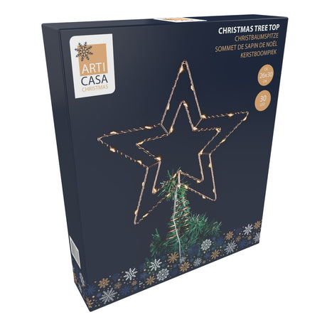Arti Casa Kerstboompiek Rosé Goud - maximondo
