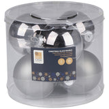 Arti Casa Kerstballen Zilver 6 Stuks - maximondo