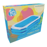 Eddy Toys Opblaasbaar Zwembad 207x132x46 cm