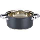 alpina Kookpan met Glazen Deksel 21 cm - 3,6L