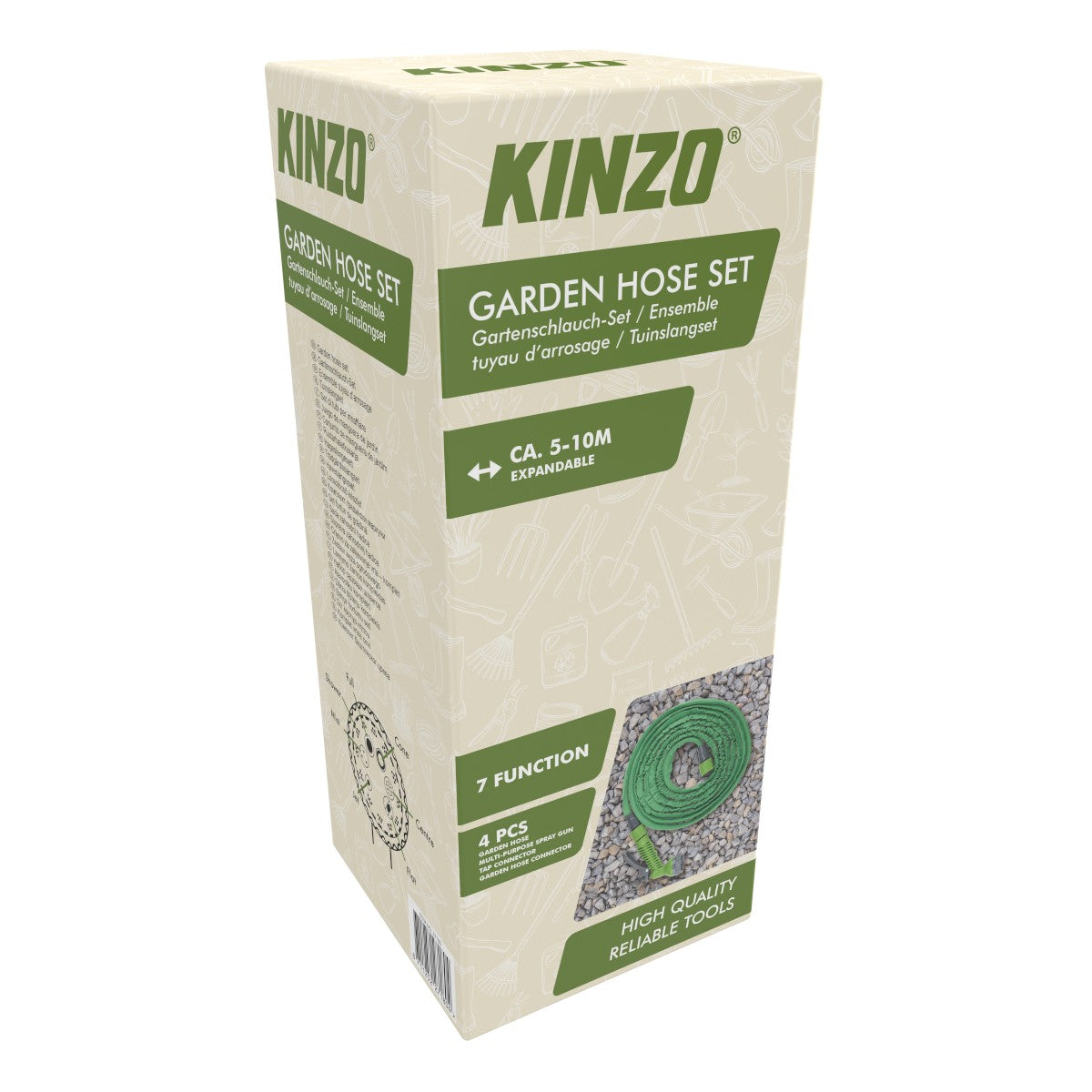 Kinzo Tuinslang Flexibel 10M - maximondo