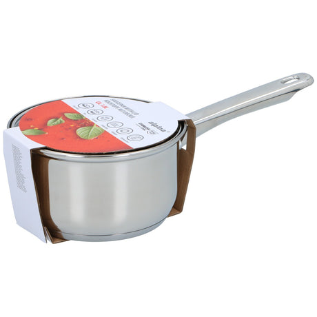 alpina Steelpan met Deksel 1.9L - Ø16 cm - RVS